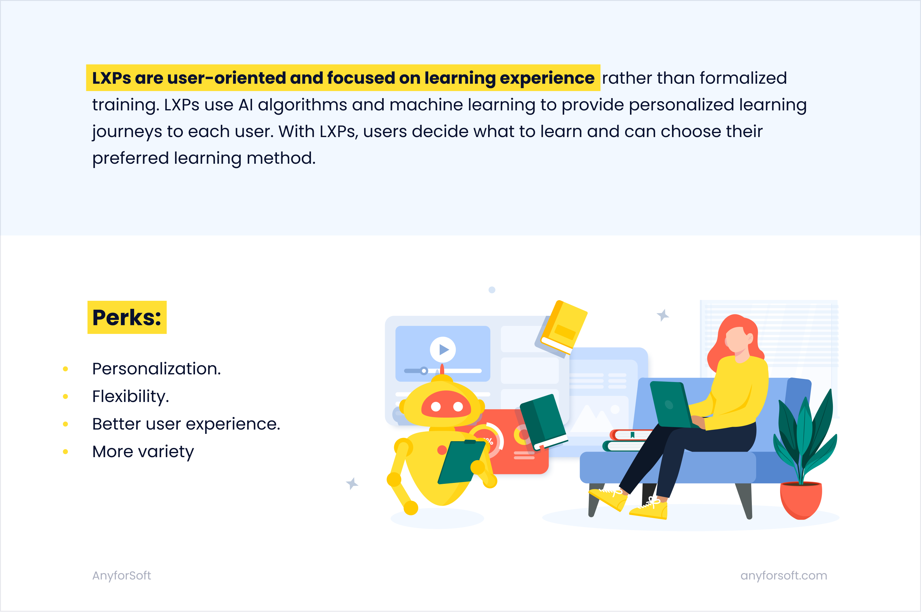 LXP Vs LMS: Learning Platforms Differences - AnyforSoft